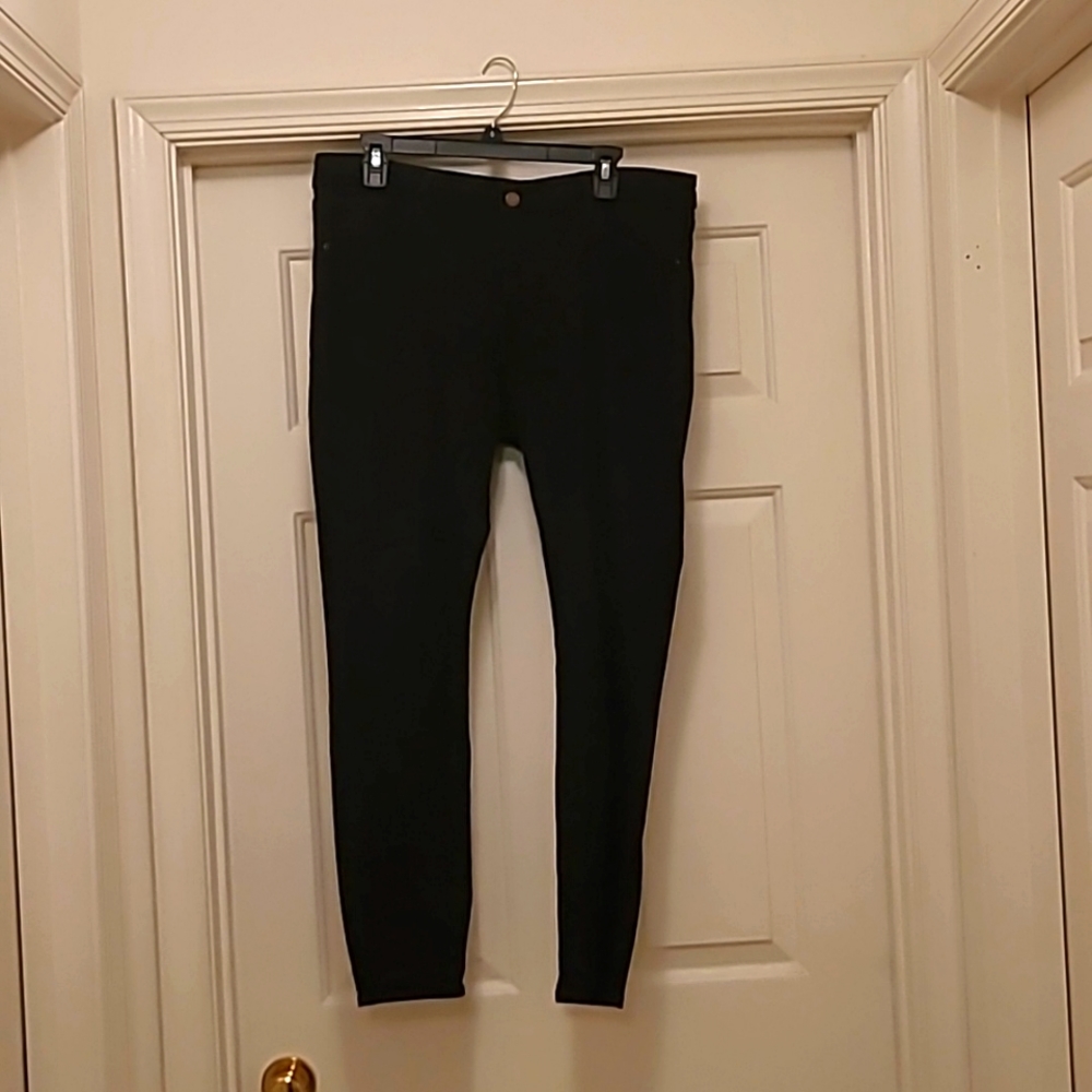 OLD NAVY Women Rockstar Black Mid-Rise Skinny Jeans
